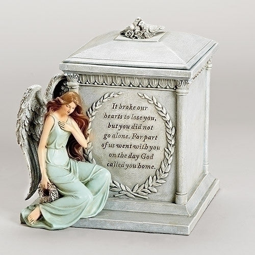 Forever With The Angels Memorial Square Urn
