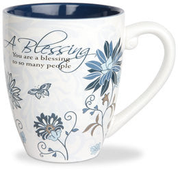 A Blessing colourful mug