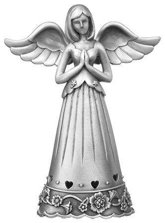 Angel of comfort pewter angel