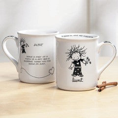 Aunt mug by Marci