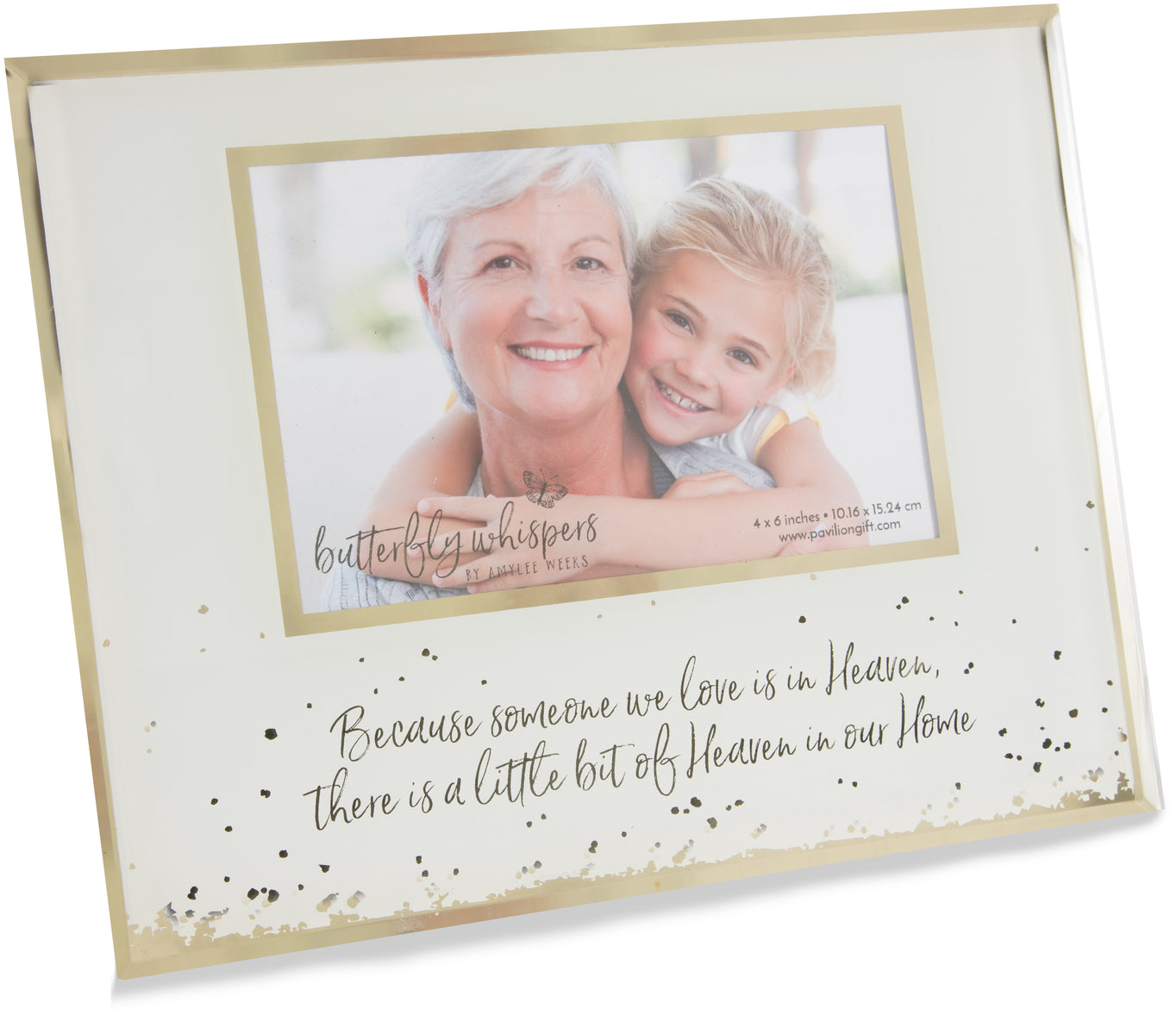 Butterfly Whispers - Heaven in Our Home frame