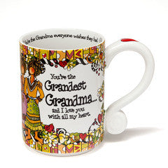 Grandest Grandma mug by Suzy Toronto