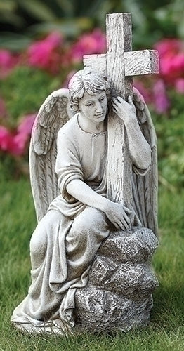 Archangel Michael with a cross