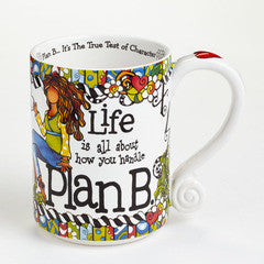 Plan B mug by Suzy Toronto