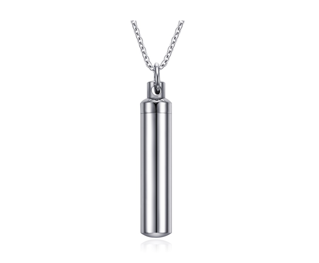 Vial pendant sale for ashes