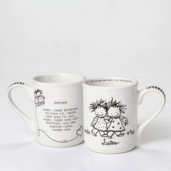 Sisters mug by Marci