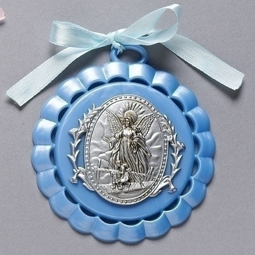 Cradle medal - blue