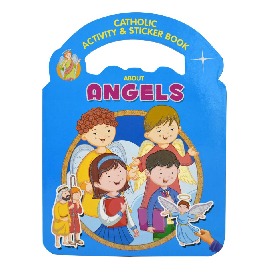 Activity and Sticker Book about Angels