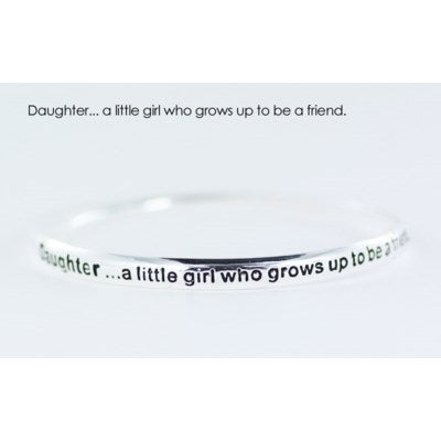 Daughter, a little girl... endless bangle