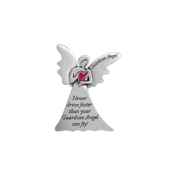 Never drive faster with heart visor clip